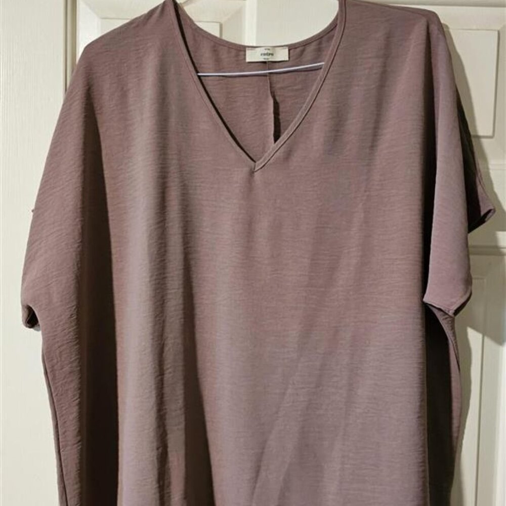 Entro solid ss blouse